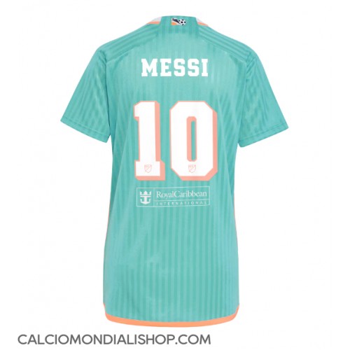 Maglie da calcio Inter Miami Lionel Messi #10 Terza Maglia Femminile 2024-25 Manica Corta